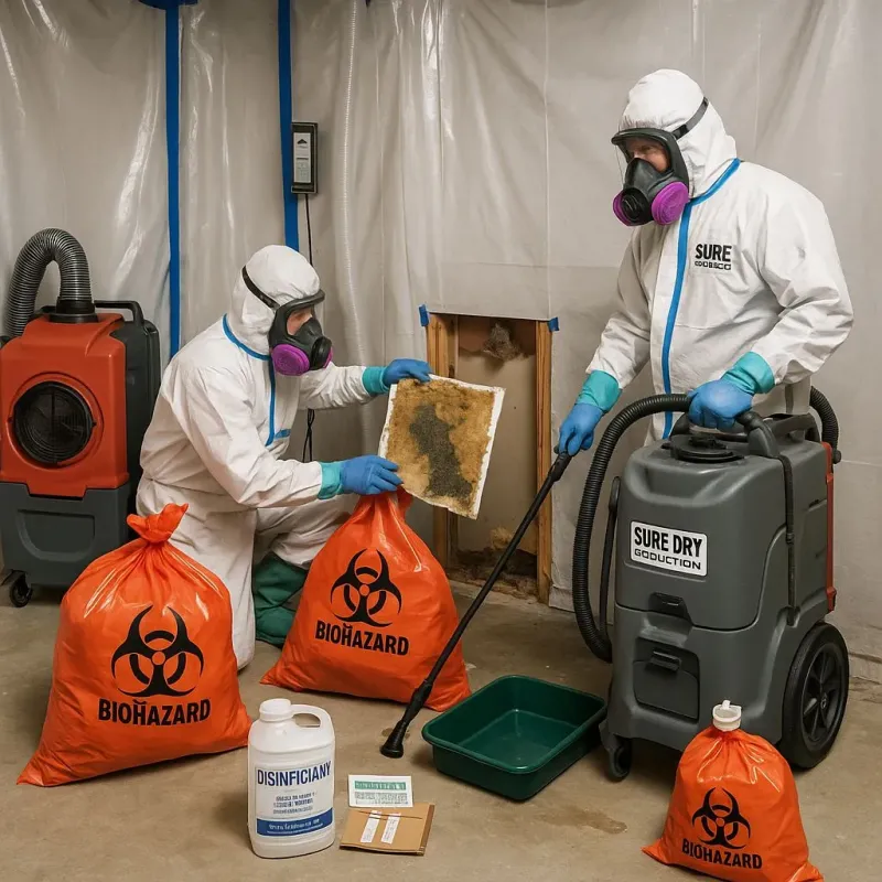 Contaminated Water Handling Protocols process in La Feria, TX