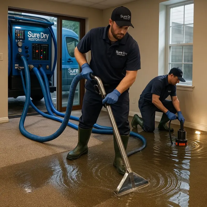 Water Extraction and Removal process in La Feria, TX